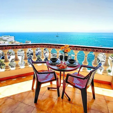 Front Line Ocean View 2bed Wi-fi Your Apartmán Puerto de Santiago (Tenerife)